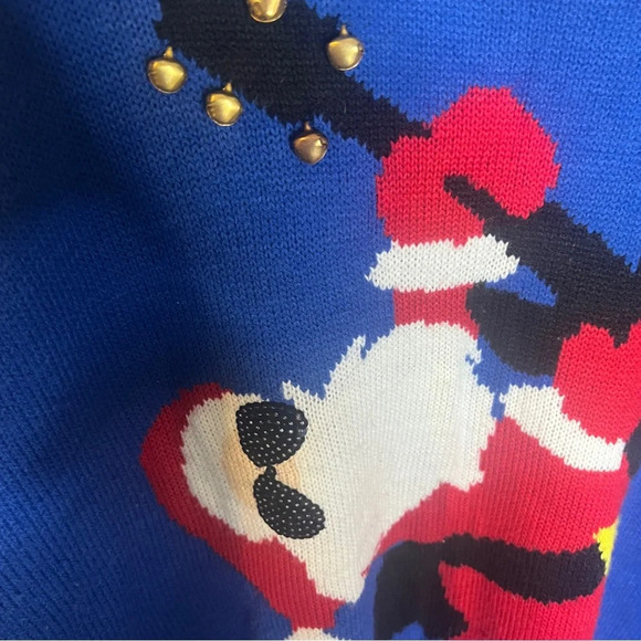 Rock and Roll Santa Ugly Christmas Sweater - Picture 4 of 5